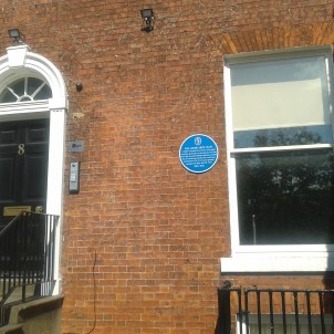 Blenheim Terrace has another blue plaque, at number 8. The influential Leeds Arts Club met here from 1908.